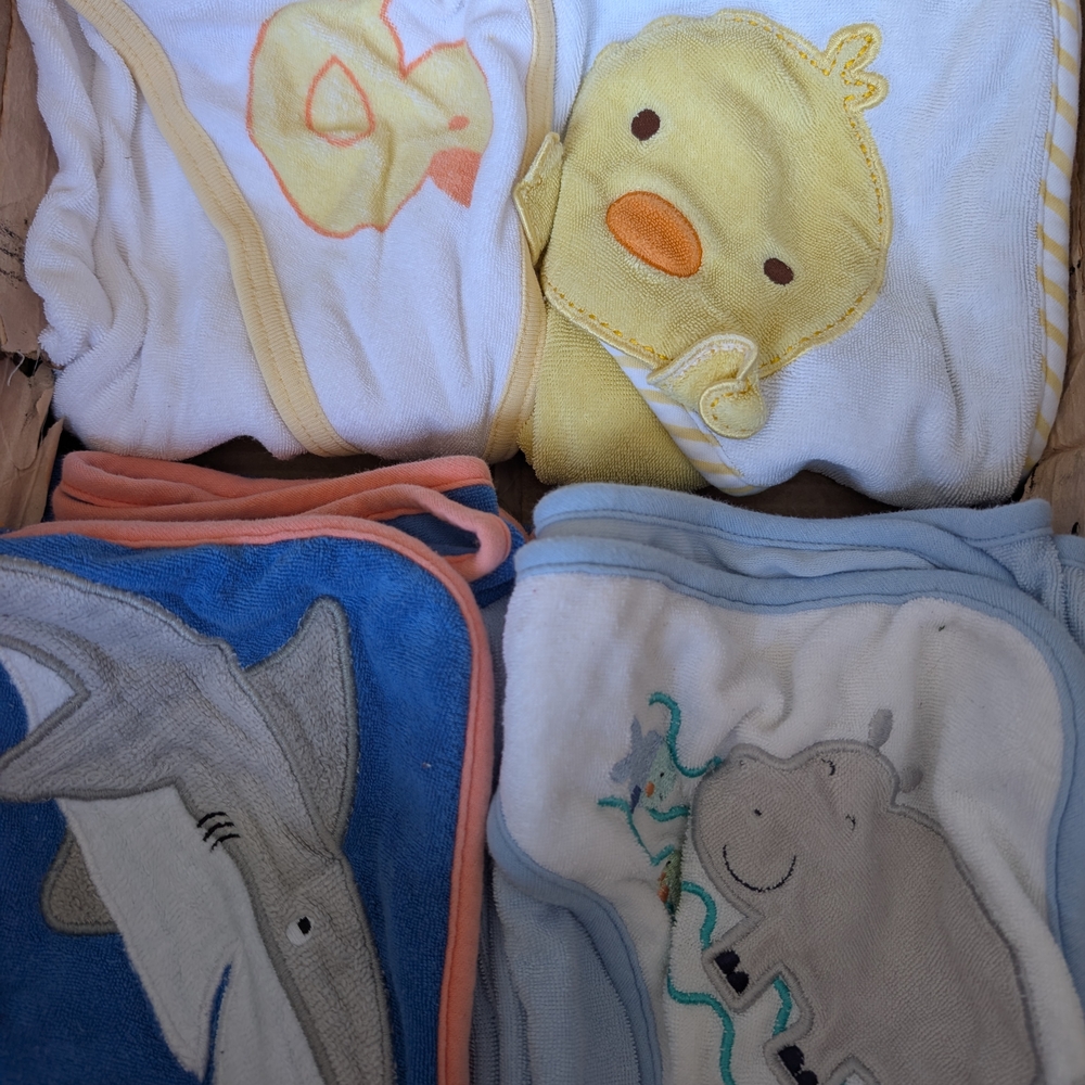 Cute Animal Baby Towels Set